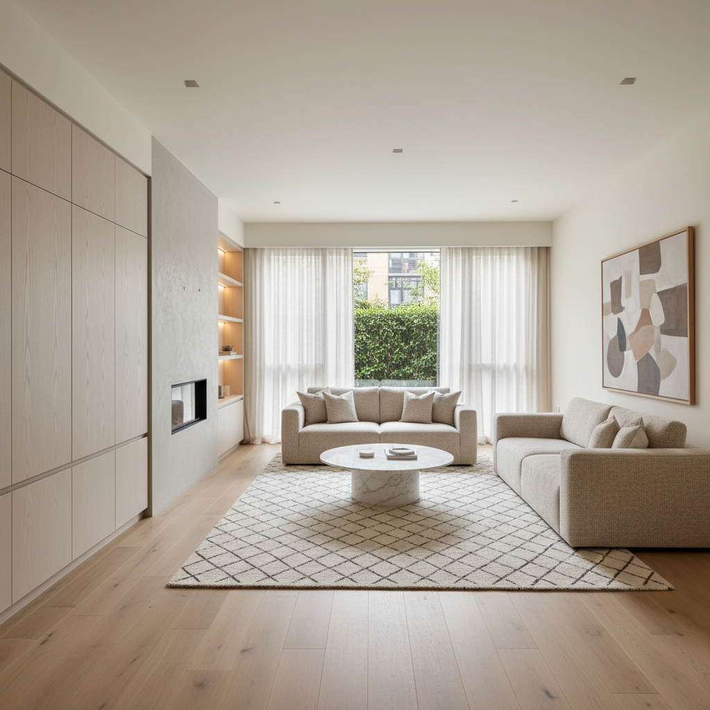 Heller, modernisierter Wohnraum nach hochwertiger Renovierung